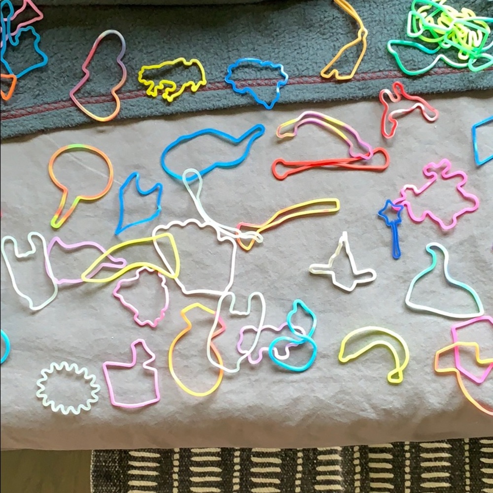 Assorted silly bands